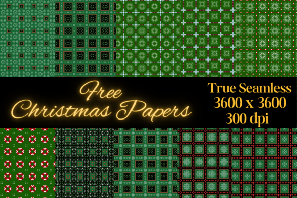 10 Green Christmas Seamless Patterns: A Complete Guide for Creative Projects