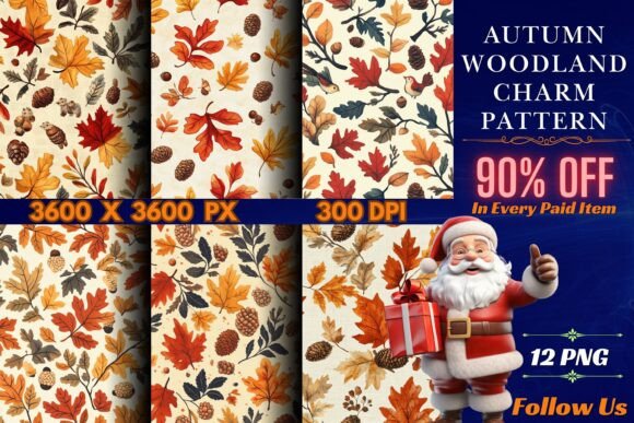 Embracing the Seasonal Shift: How Autumn Woodland Charm Patterns Redefine Modern Digital Design