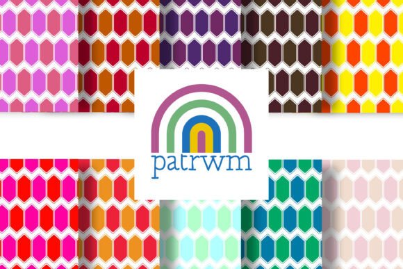 Seamless Chevron Patterns: The Ultimate Collection of 80 Colours for Every Creative Project