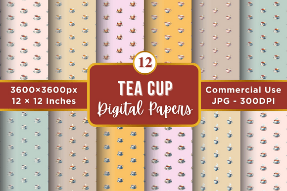 Tea Cup Digital Paper Patterns: A Practical Guide for Creators and Professionals