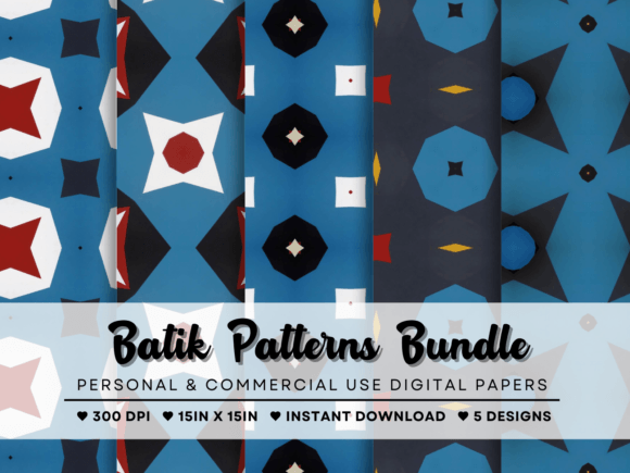 Unlocking Creativity with the Batik Patterns Bundle